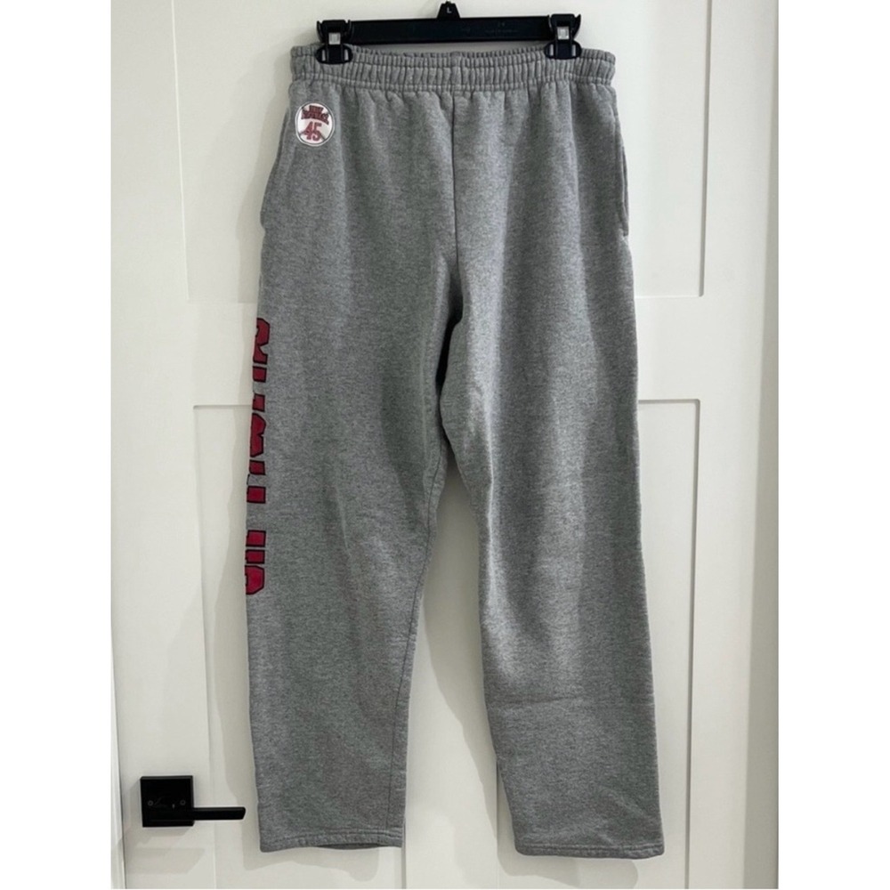 UNLV Rebels Gray Sweatpants Collegiate Varsity Sporty Streetwear Athleisure